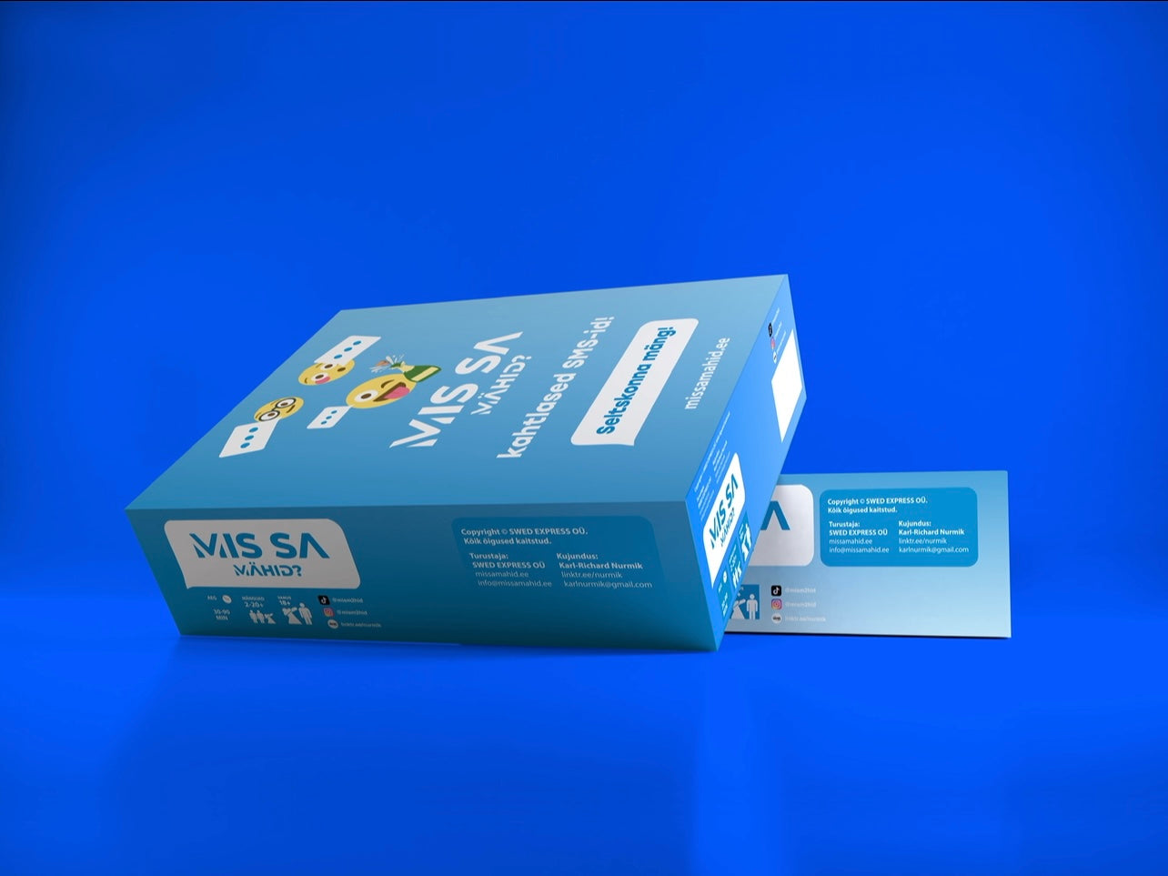 SELTSKONNAMÄNG “MIS SA MÄHID?” - kahtlased SMS-id! - KIIRE TARNE 1-3 TP✅
